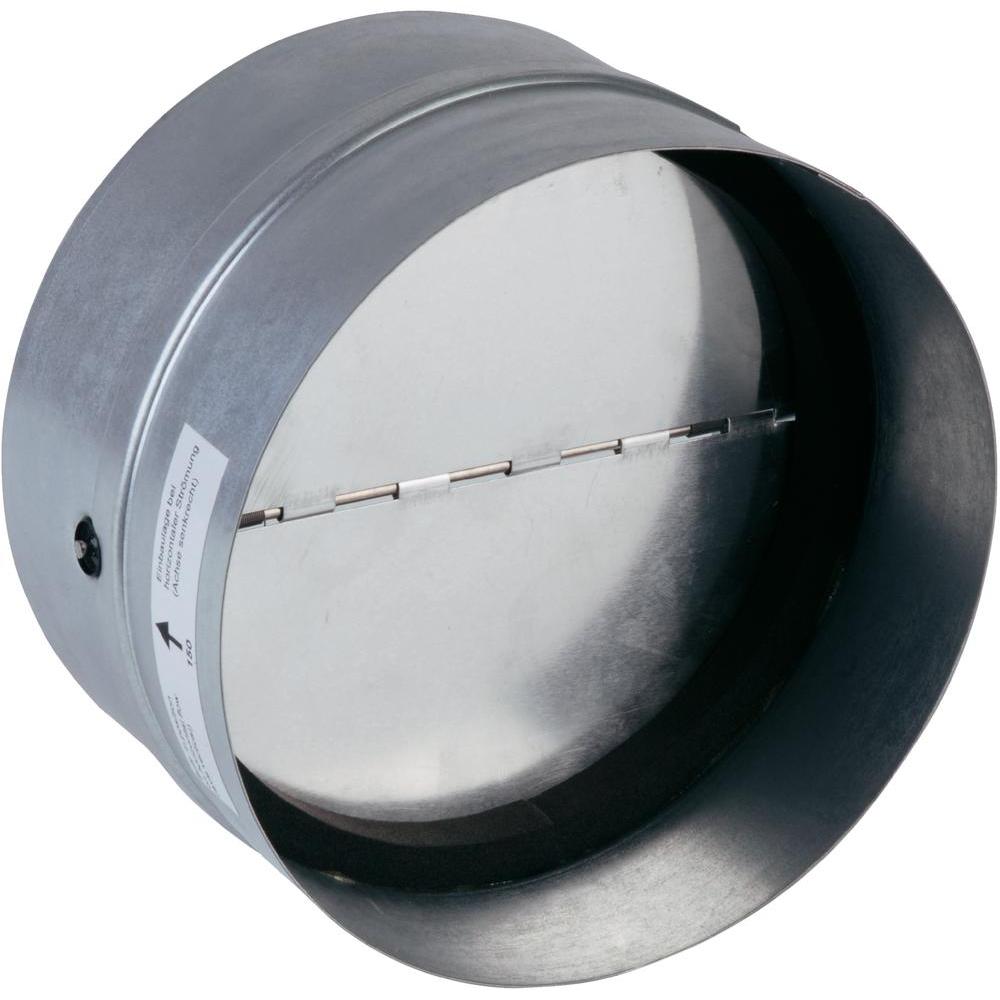 Clapet anti-retour PVC multi-diamètres Ø 120-130/ 125 mm S&P (UNELVENT)  860092