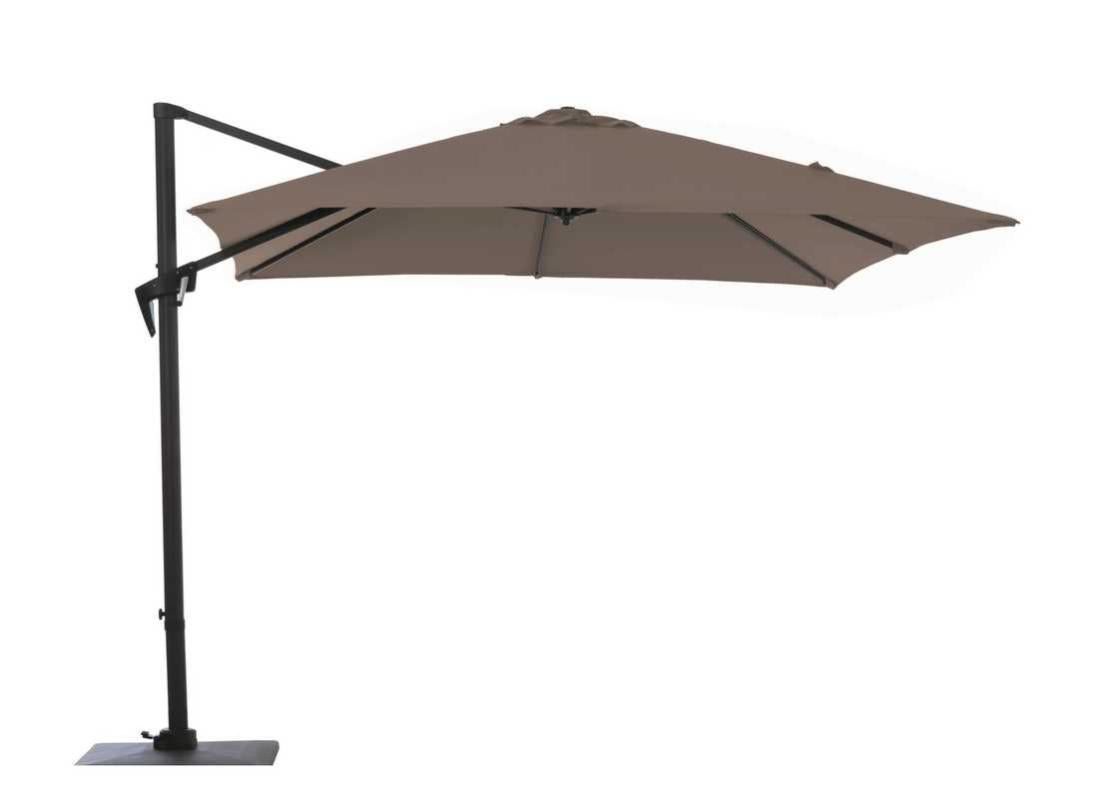 Set Di 4 Sedie Cantilever In PU Grigio Con Base In Metallo Dorato Portata 150 Kg Grigio 83187465