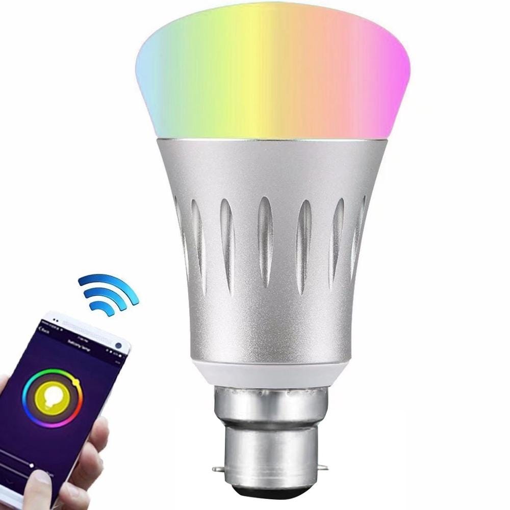Lampadina LED Smart Life Wi-Fi E27 10W Bulb