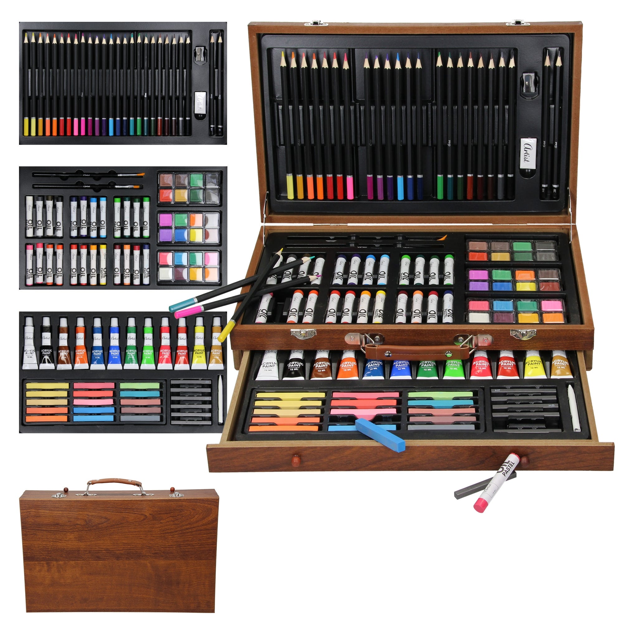 Painters Dream - Kit de herramientas de pintura para interiores de casa de  42 piezas, juego de contratistas profesionales, incluye poste telescópico