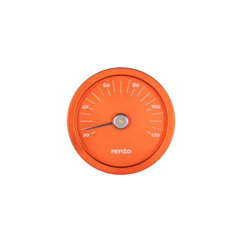 RENTO MULTICOLORE THERMOMÈTRE D'ALUMINIUM, Alu