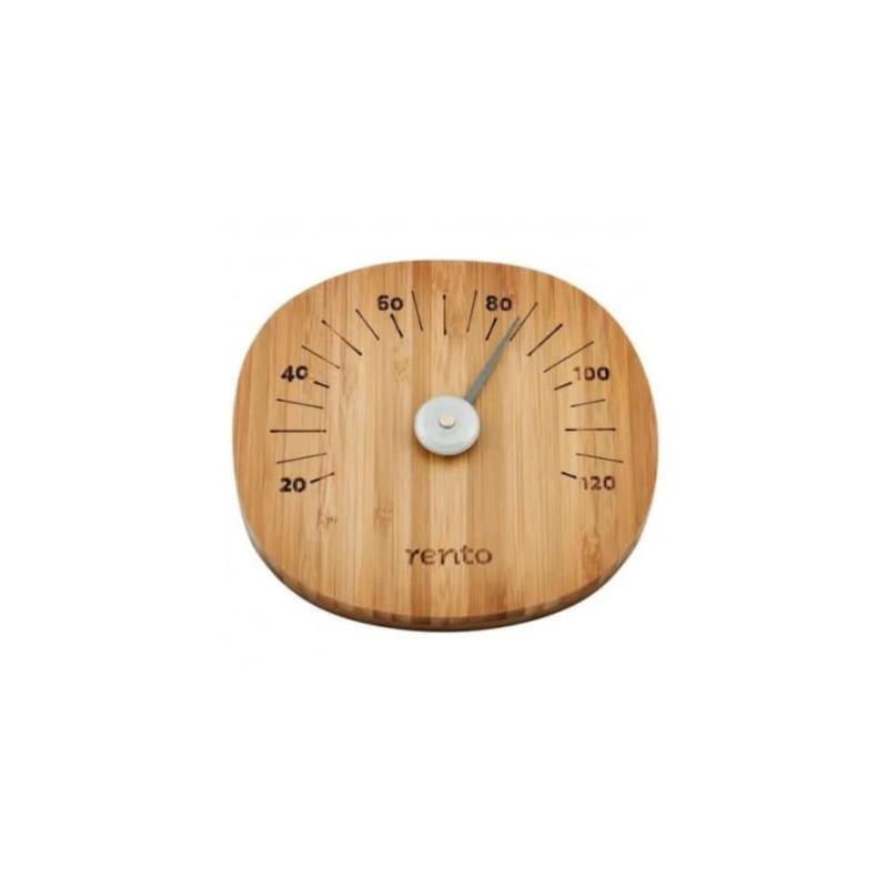 Thermomètre pour sauna RENTO en Bambou Leroy Merlin
