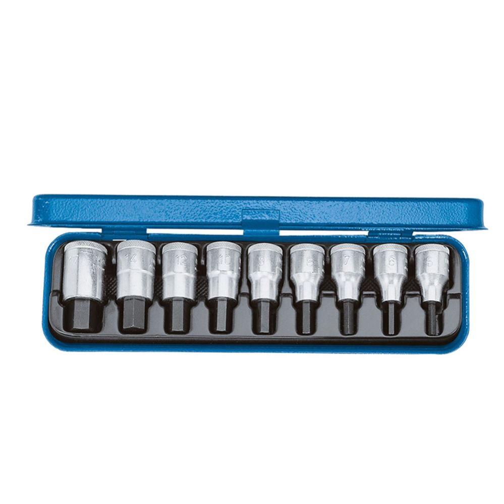 Set di bussole esagono a impatto 1/2 pollice 10 32mm
