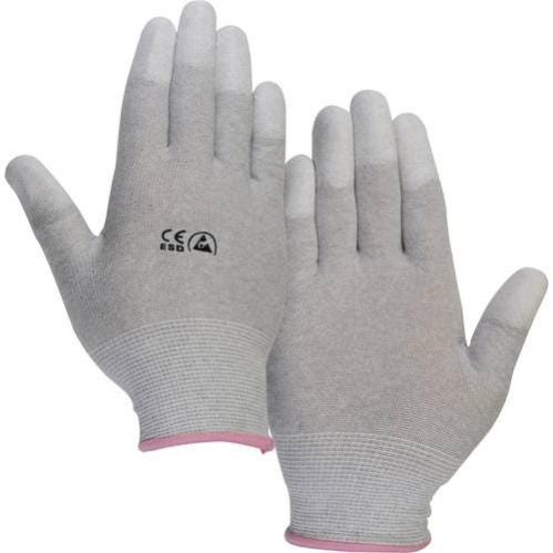 Gant antistatique (ESD) Taille du vêtement: XS TRU COMPONENTS EPAHA-RL-XS  1571145 avec revêtement sur les doigts