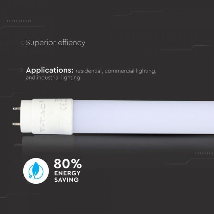 V Tac Led Cee 21 G A G G13 En Forme De Tube T8 10 W 18 W Blanc O X H 27 9 Mm X 600 Mm 1 Pc S Leroy Merlin
