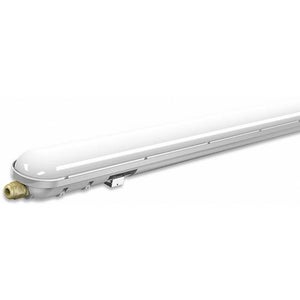 Eclairage de baignoire Plafonnier pièce humide atelier garage cave Tube LED  avec détecteur de mouvement, IP65, 18 watts LED 1440 lumen 6400K blanc