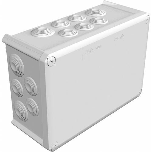 Boîte dérivation étanche, IP66, 285 X 201 X 120mm. 
