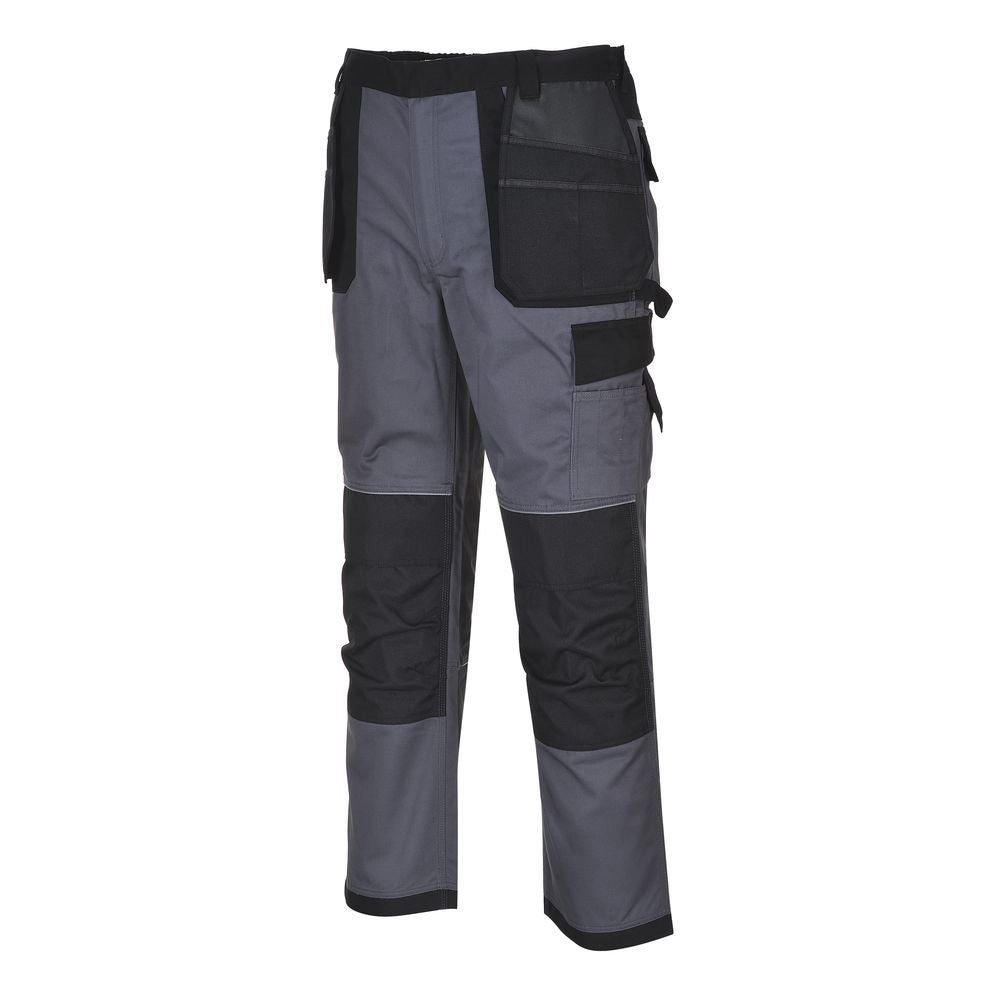 Pantalon De Travail Multi Poches Portwest Texo Dresden Gris Poches ...