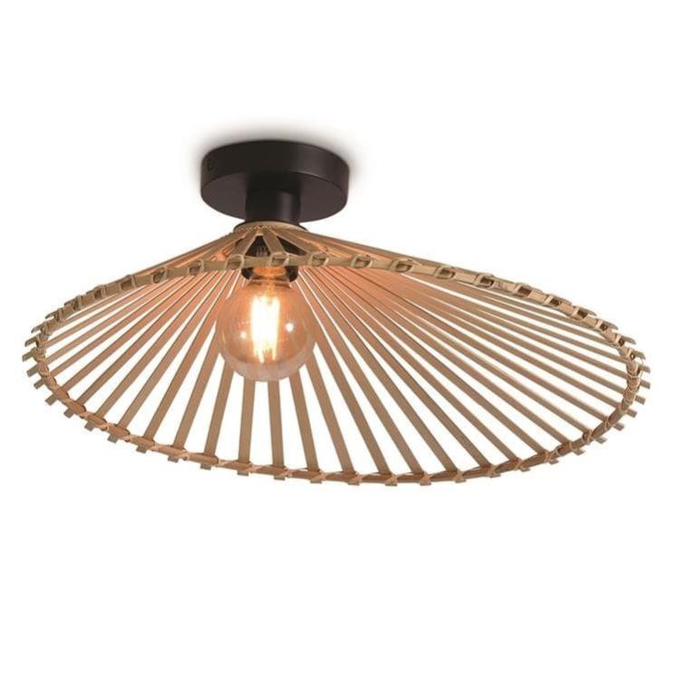 BROMOPlafón asimétrica de bambú Ø50cm Leroy Merlin