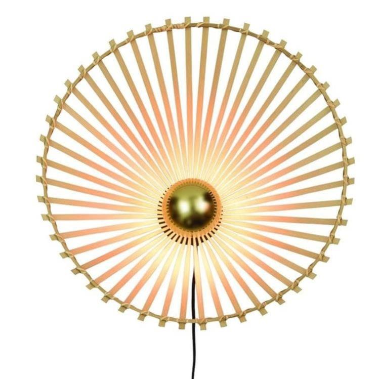 BROMOApplique asimmetrica in bambù con cavo Ø50cm Leroy Merlin