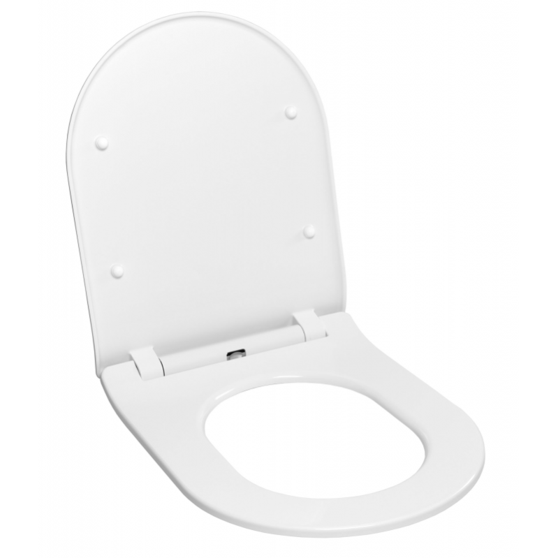 Idevit Abattant Wc Ultra Mince, À Fermeture Douce Softclose Adaptable