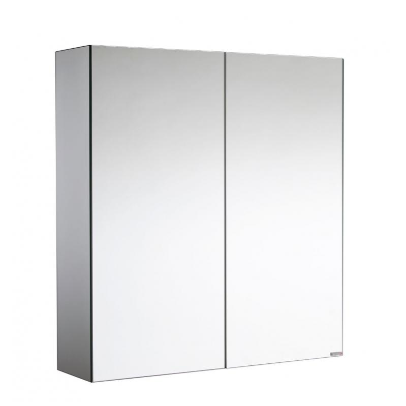 Armoire De Toilette Miroir Oslo 60 Cm 2 Portes Allibert Leroy Merlin