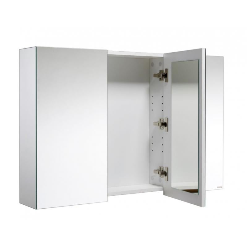 Armoire De Toilette Miroir Oslo 3 Portes 100 Cm Allibert Leroy