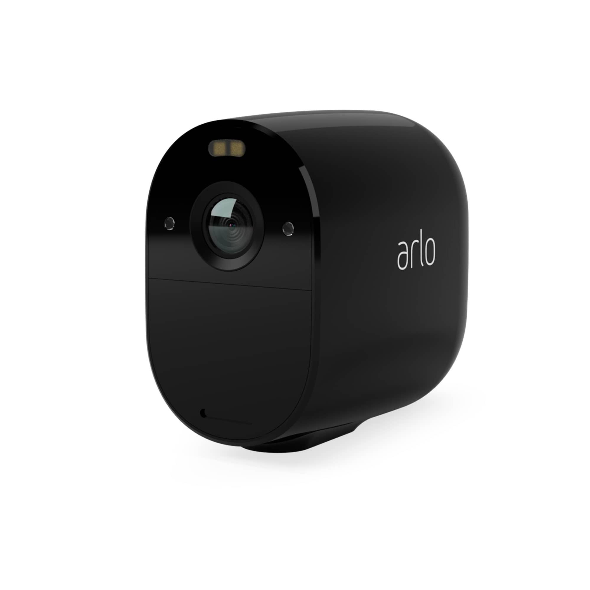 Arlo Essential 2 Indoor 2K – Caméra Surveillance WiFi Intérieure 2 Caméras, Vision Nocturne, Audio Bidirectionnel, Obturateur Intimité, Essai Arlo Secure Inclus – Blanc