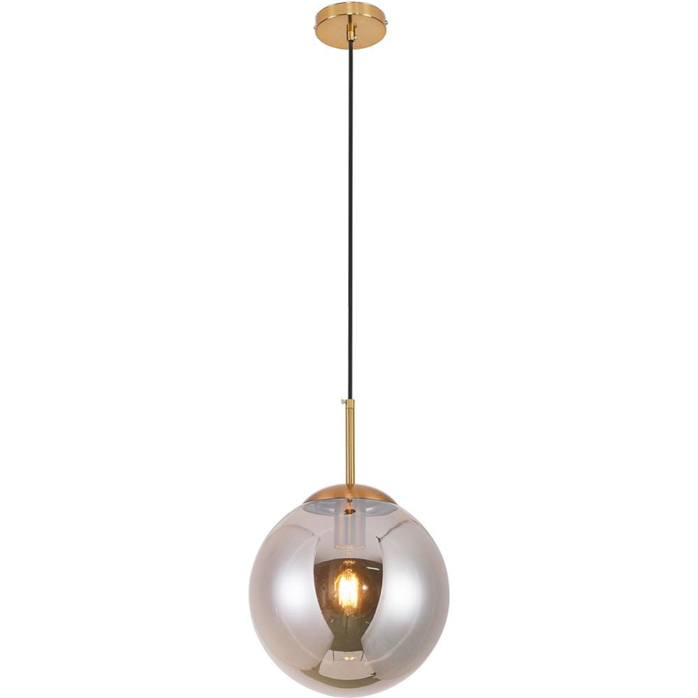 Lampadario Rustico Con Paralume In Vetro 25,4 Cm H: Max. 1,4 M Lampadario Rustico Con Paralume In Vetro 25,4 Cm H: Max. 1,4 M
