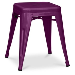 marque generique - 28cm coton lin tabouret rond couverture de remplacement housse  tabouret violet - Bars - Rue du Commerce