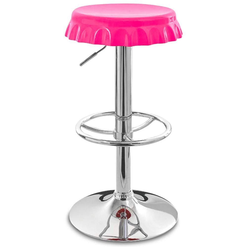 Sgabello Bar Girevole Totò Piccinni NEVADA - Regolabile In Altezza, Colore Total Black - Foto 5