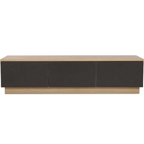 Meuble TV en Bois - Design Scandinave - Niu Gris | Leroy Merlin