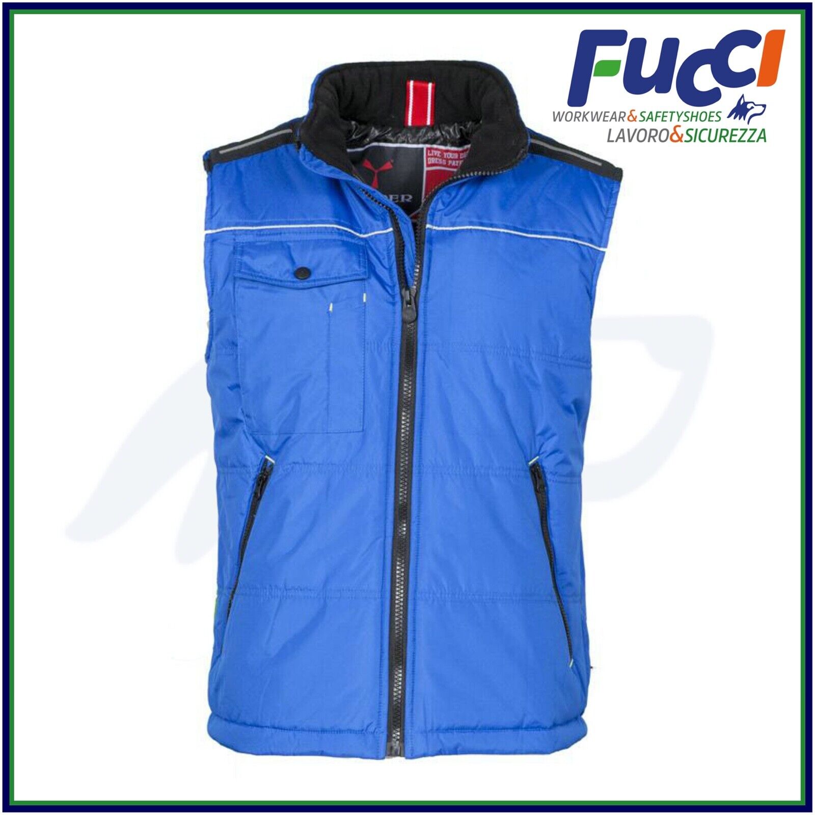 Gilet da Lavoro Uomo Multitasche Imbottito, Smanicato anti Freddo, abbigliamento da lavoro