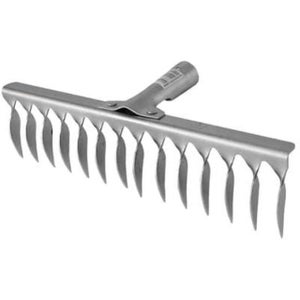 Rastrello saldato 14 denti dritti Manico da 150 cm - Miele Outils Perrin