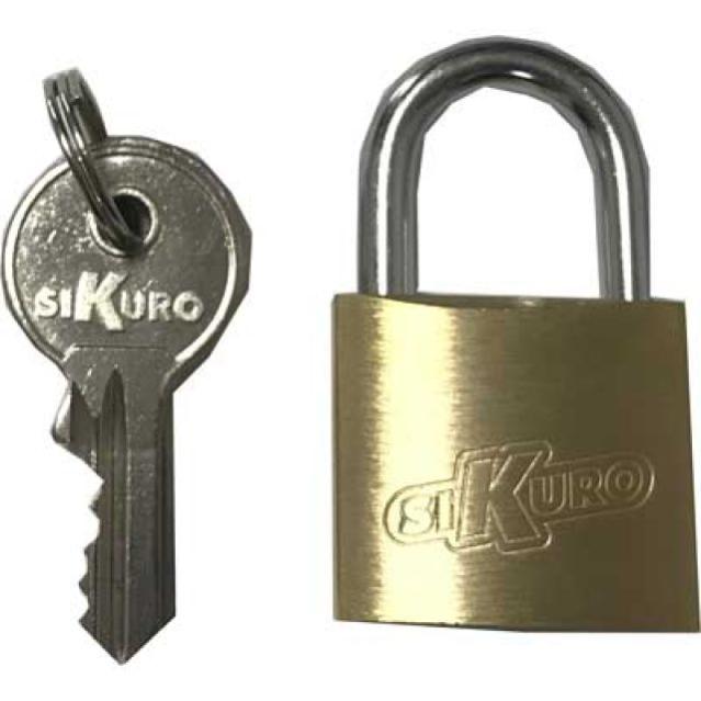 SEPOX Confezione da 6 lucchetti resistenti con chiave simile, corpo in acciaio laminato da 40 mm, anello extra lungo 60 mm, ideale per armadietti da palestra, capannoni, cancelli, magazzini
