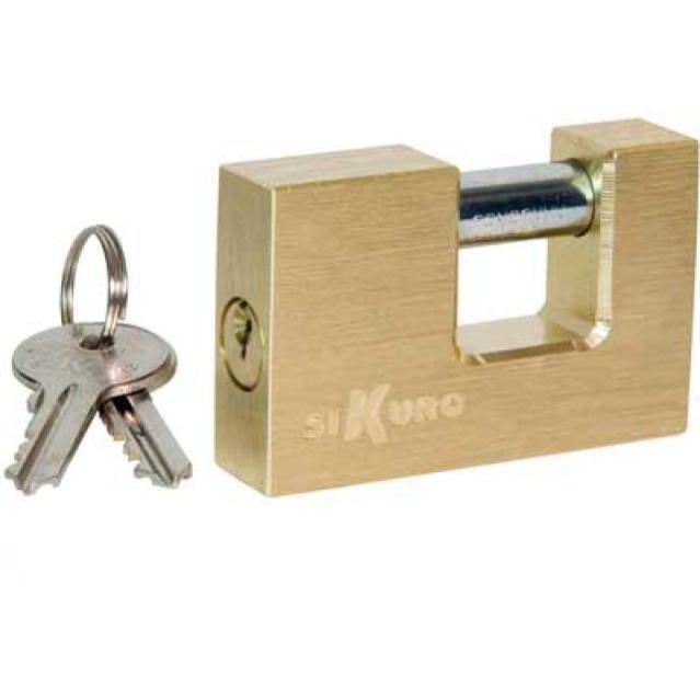 Cerniera In Acciaio Inox Per Lucchetto - 99 X 25 Mm - Sistema Di Bloccaggio Resistente