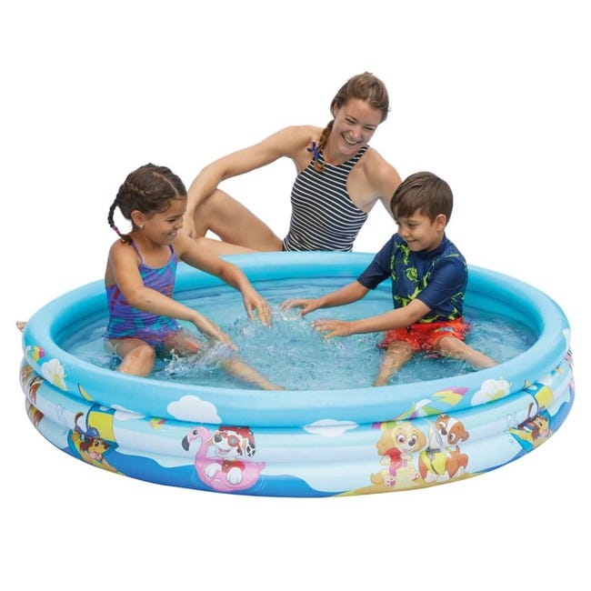 GALAXYER Piscina Gonfiabile, Piscina Gonfiabile Familiare a 3 Anelli per Bambini e Adulti, Piscina da Giardino Esterno Interno, 205 x 125 x 45 cm GALAXYER Piscina Gonfiabile, Piscina Gonfiabile Familiare a 3 Anelli per Bambini e Adulti, Piscina da Giardino Esterno Interno, 205 x 125 x 45 cm