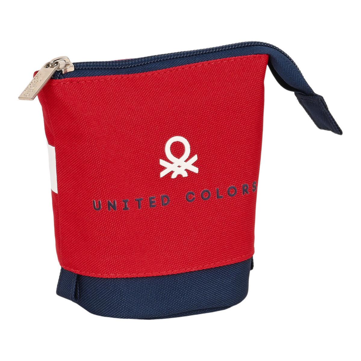 Benetton Federmäppchen "Vichy" – Buntes Etui 8 X 19 X 6 Cm Für Schule & Büro