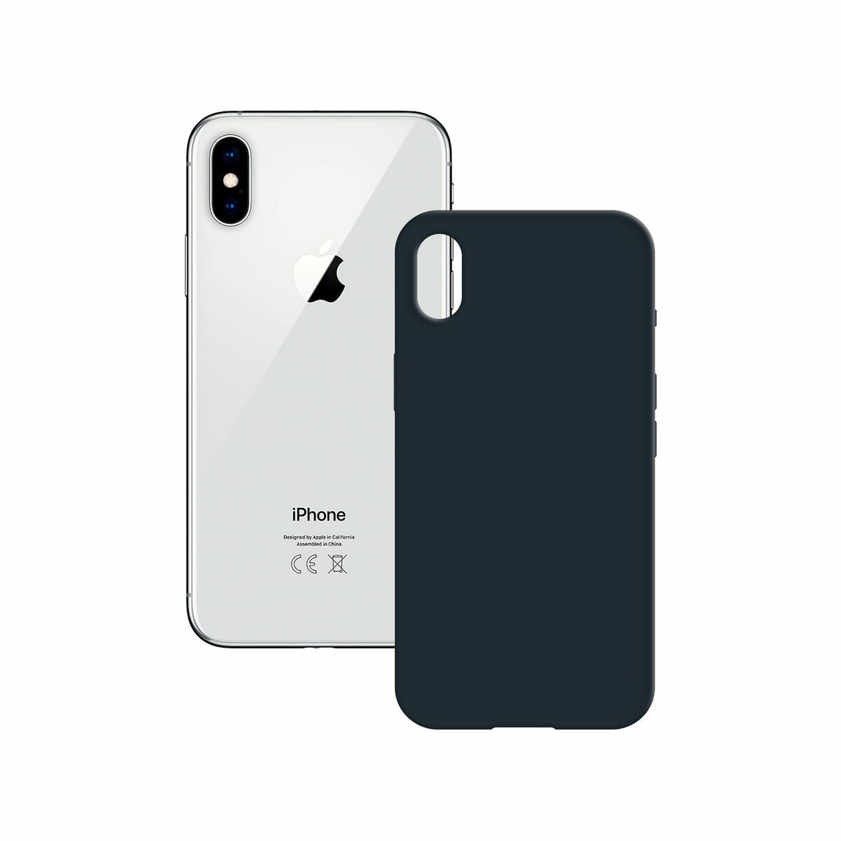 Funda móvil - iPhone XS Max KSIX, Apple, iPhone XS Max, Verde