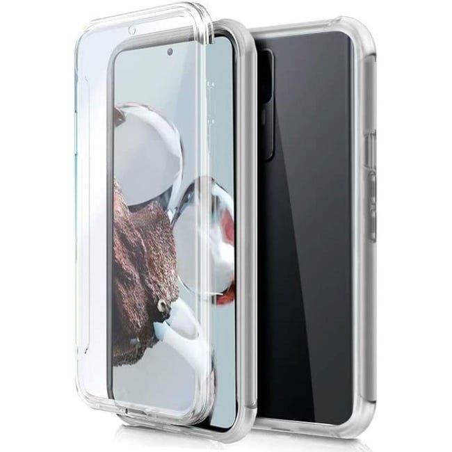 Custodia CoverKingz Per Xiaomi 12 Pro, Cover In Silicone TPU Con Effetto Carbonio, Nera - Foto 3