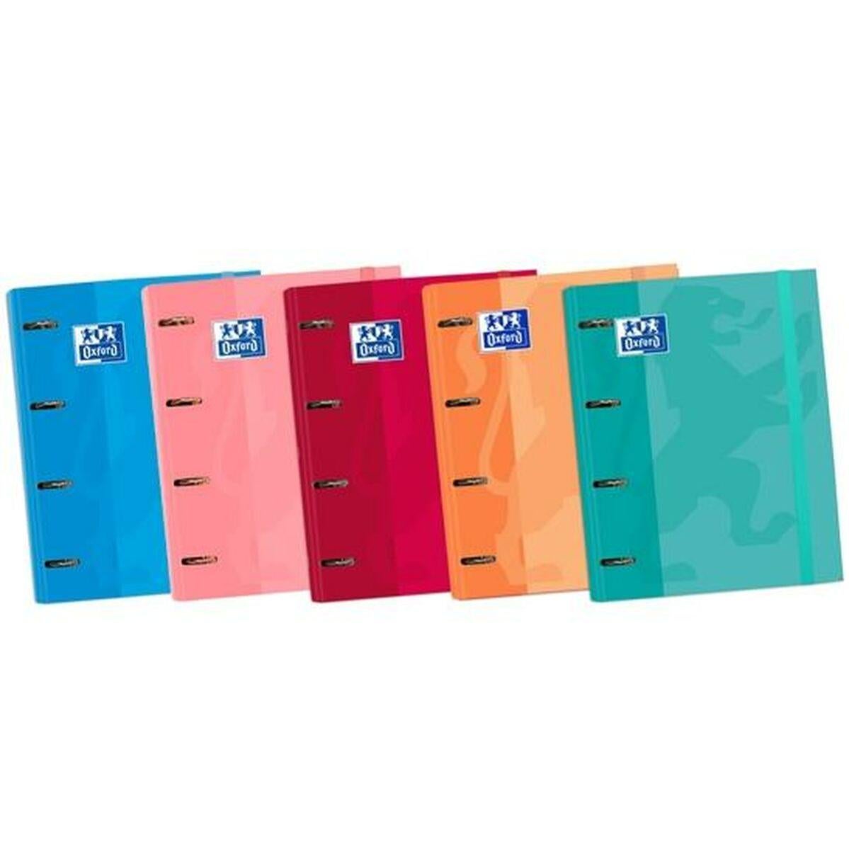 Oh My Pop! Raccoglitore Ad Anelli Per Fogli A4 - Multicolore - 4 Anelli, Dimensioni 33x28x5cm