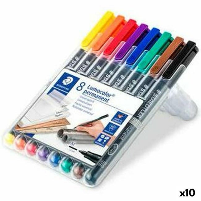 Pennarelli STAEDTLER DUO 12 Colori - Doppia Punta Per Handlettering - Foto 10