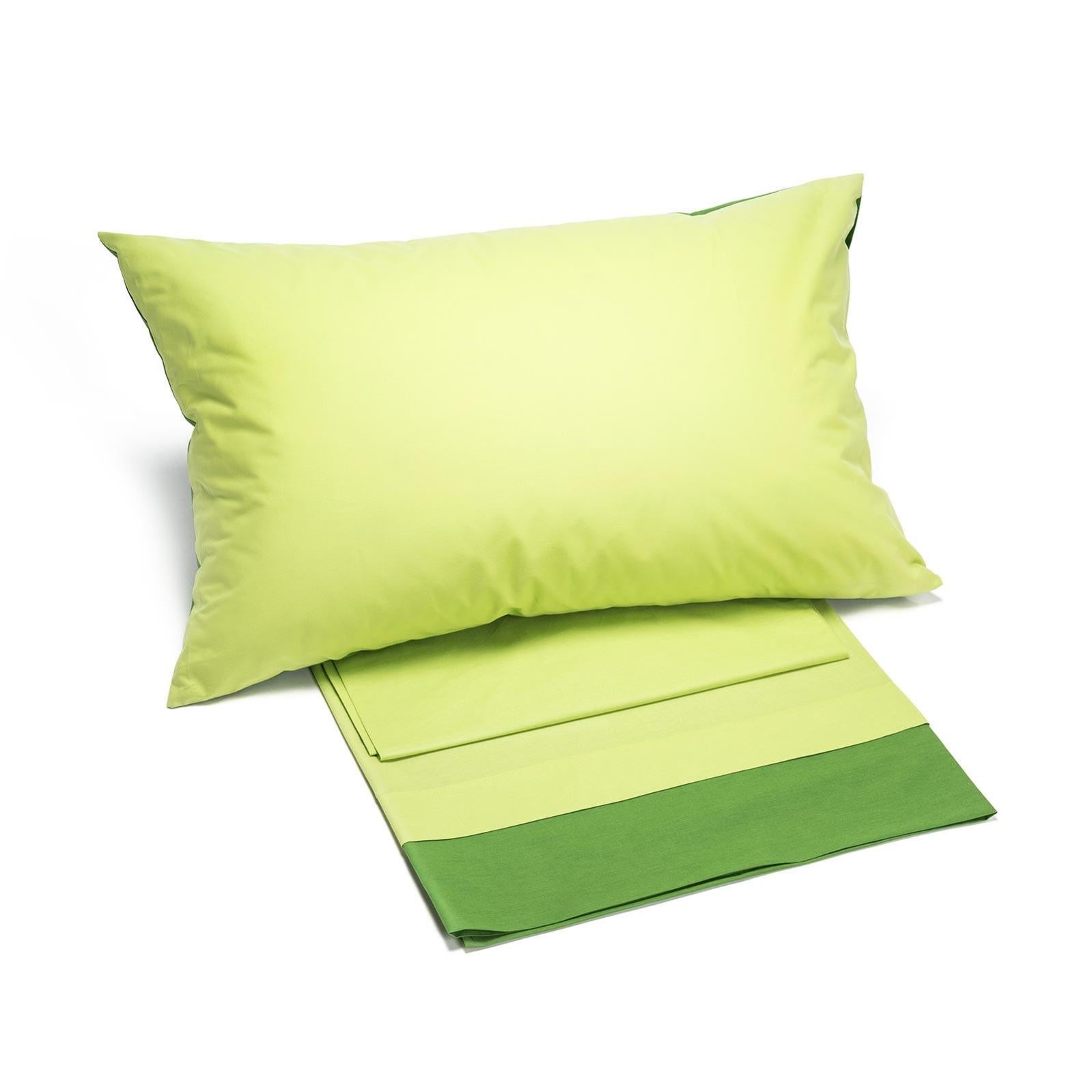 Copriletto Caleffi Cotone Bikolor Orchidea - Lenzuola Per Letto Piazza E Mezza Ipoallergenico - Foto 3