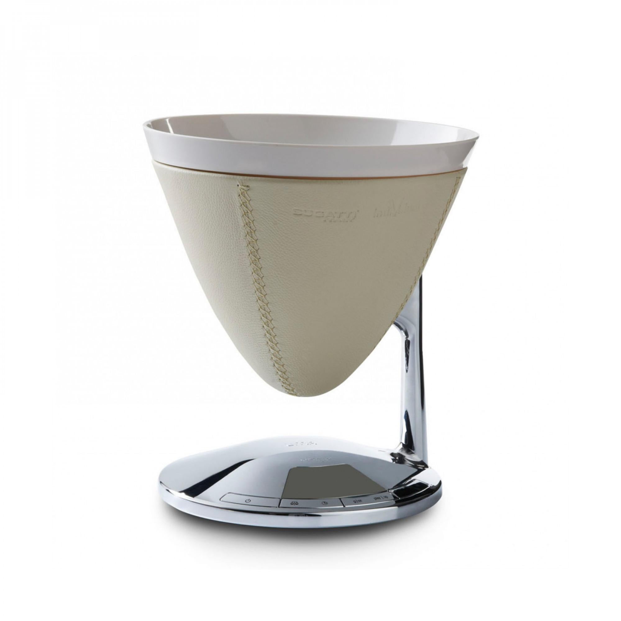 Bilancia Da Cucina Gatto Bianco, Design Simpatico, Precisione Da 1g A 5kg, Portatile Con Vetro, Batteria Inclusa - 4