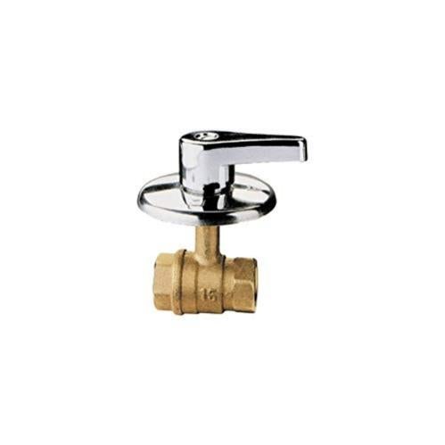 Rubinetto A Sfera In Ottone ZENZERO® - Valvola Angolare Con Rosetta | Per Lavatrice | Attacco 1/2" Uscita 3/4" - Foto 9