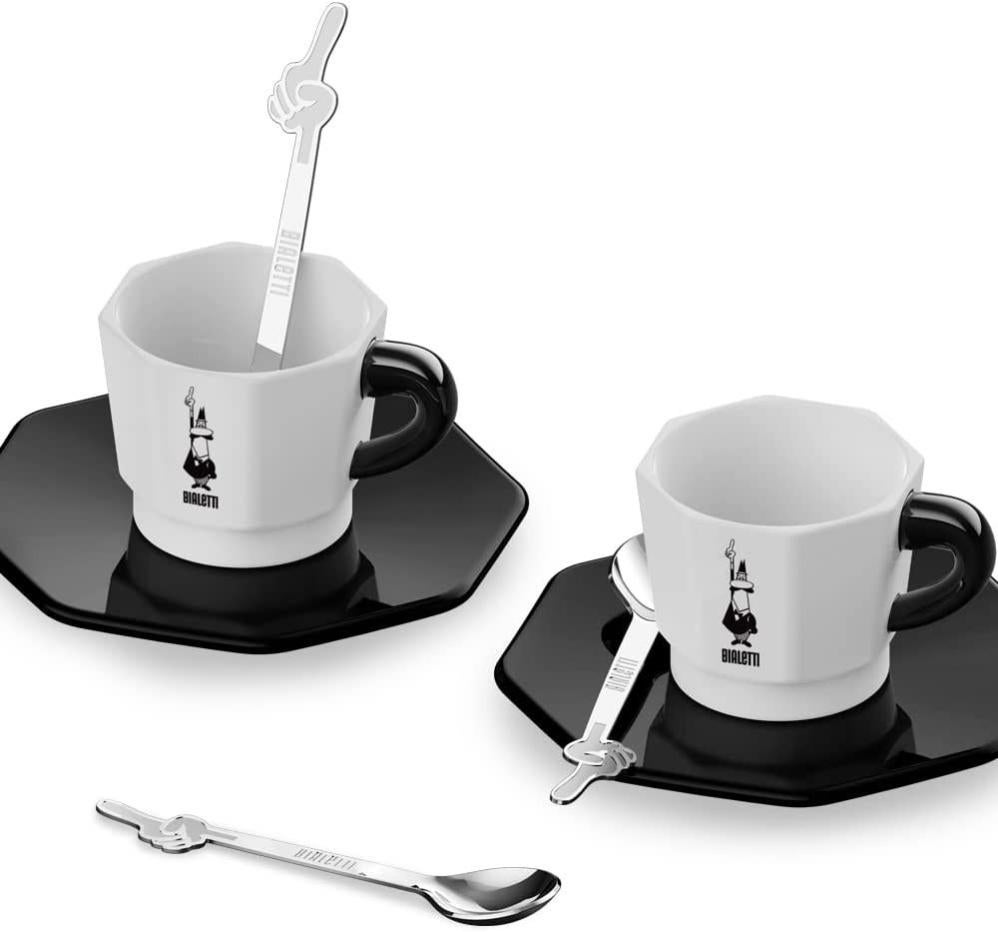 Set 4 Cucchiaini Da Caffè Bialetti - Acciaio Inox 18/8, Design Iconico - Foto 3