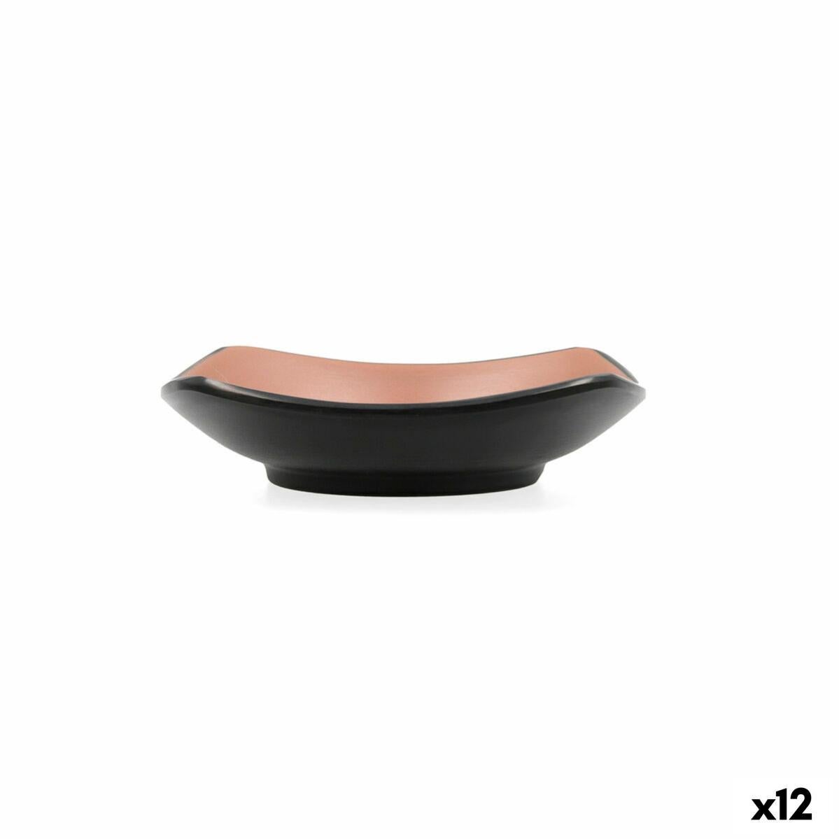 La Mediterránea Bol 18x18x5 cm. Cuenco Hondo Irys Porcelana Rayas Azules