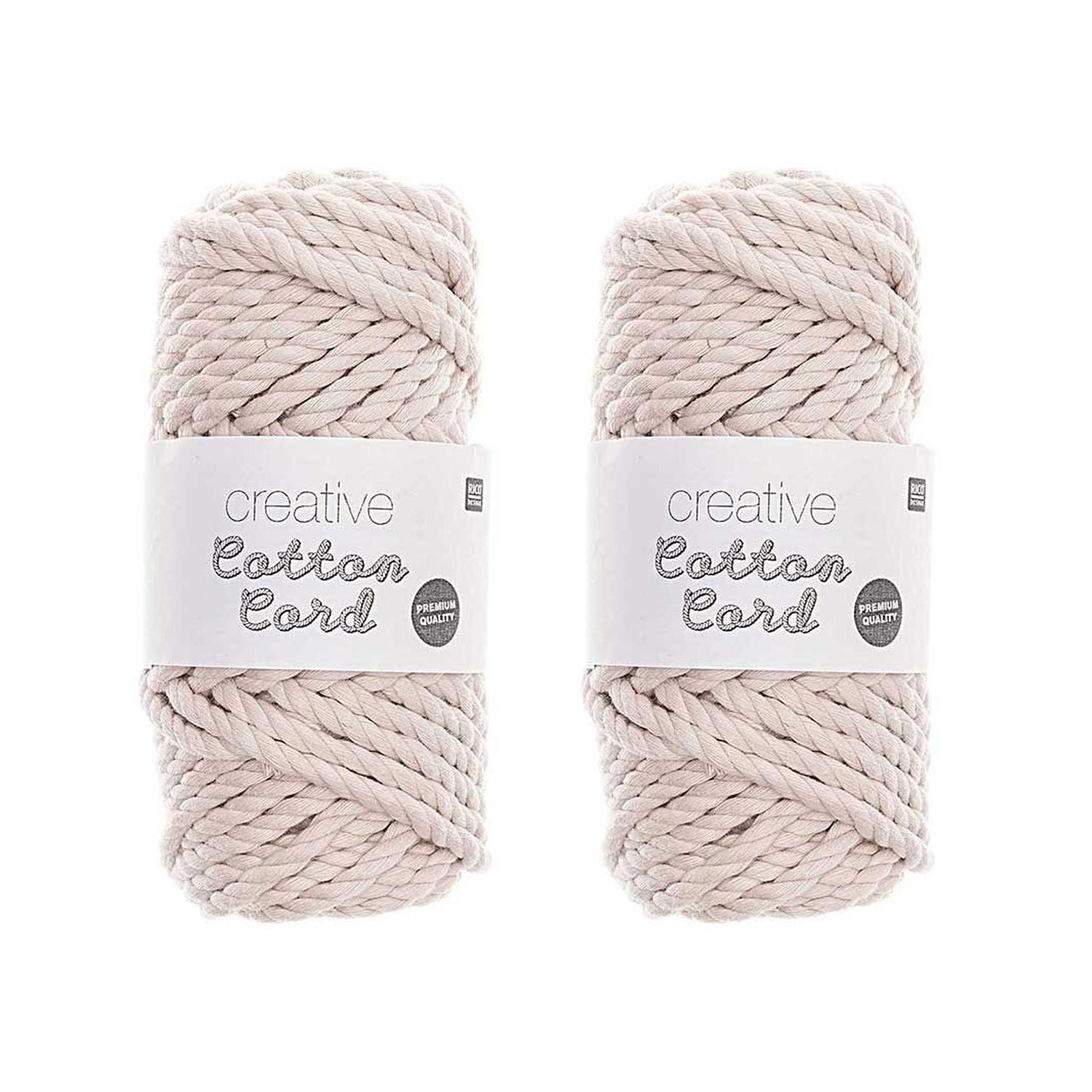 Corda di cotone ecrù 3mm / 65m