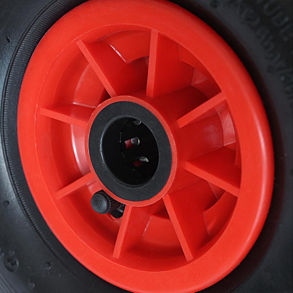 Pneumatico 3.00-4 Con Camera D'Aria - Per Carrelli, Trasporto E Giardinaggio, Valvola Curva TR87 - Foto 3