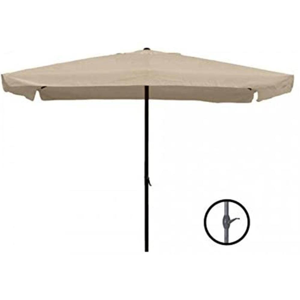 Ombrellone Da Giardino Tomaino 3x2m - Legno Teak, Apertura A Carrucola - Foto 2