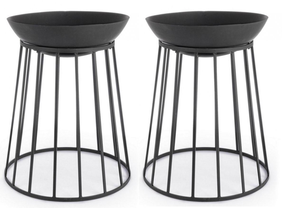 Esschert Design FF267 Braciere Con Gambe In Ghisa – Nero – Ciotola Per Fuoco Da Giardino, Patio O Cortile - 2