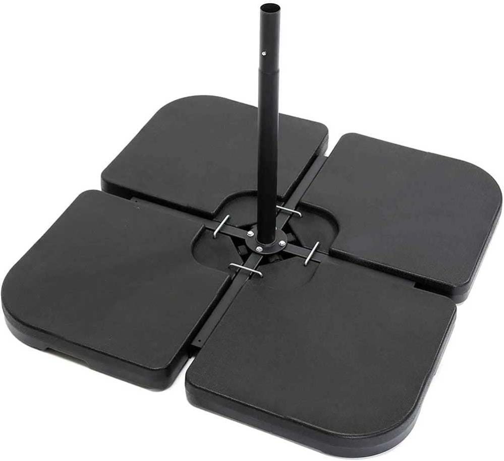 Base Croce Ombrellone Pesi Base Per Ombrellone A Sbalzo Banana - 4 Pezzi, Pesi In Metallo, Per Diametro 35/50mm Base Per Ombrellone A Croce - Foto 6