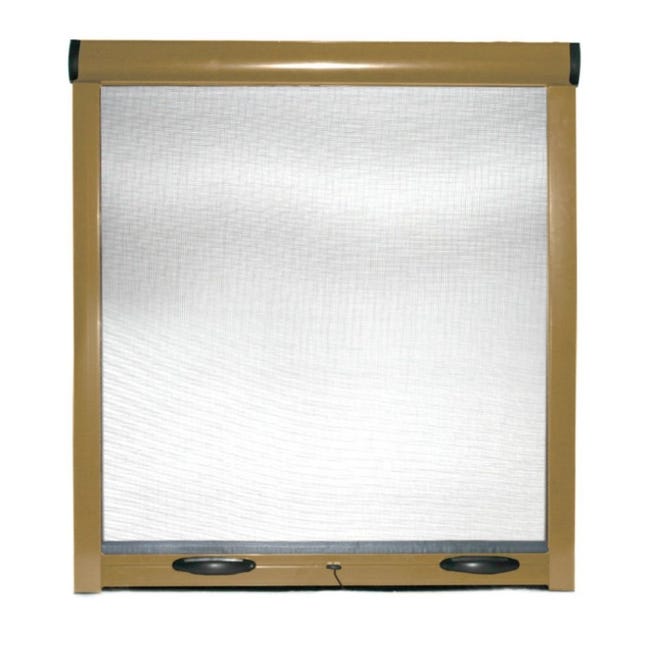 KIT Zanzariera a rullo verticale per finestra riducibile adattabile con  frizione