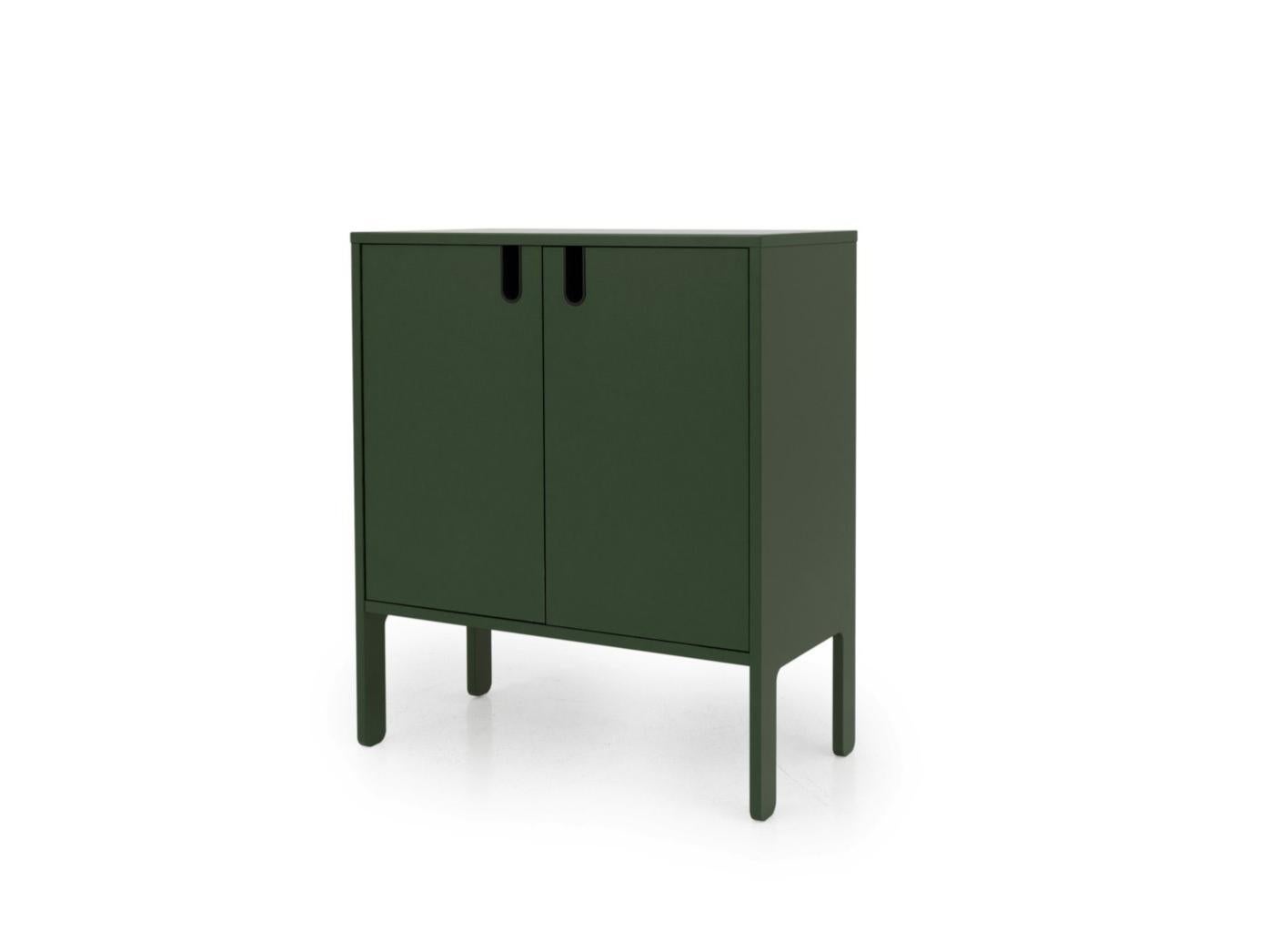 Armoire verte 2 portes BALADEN en métal et bois Leroy Merlin