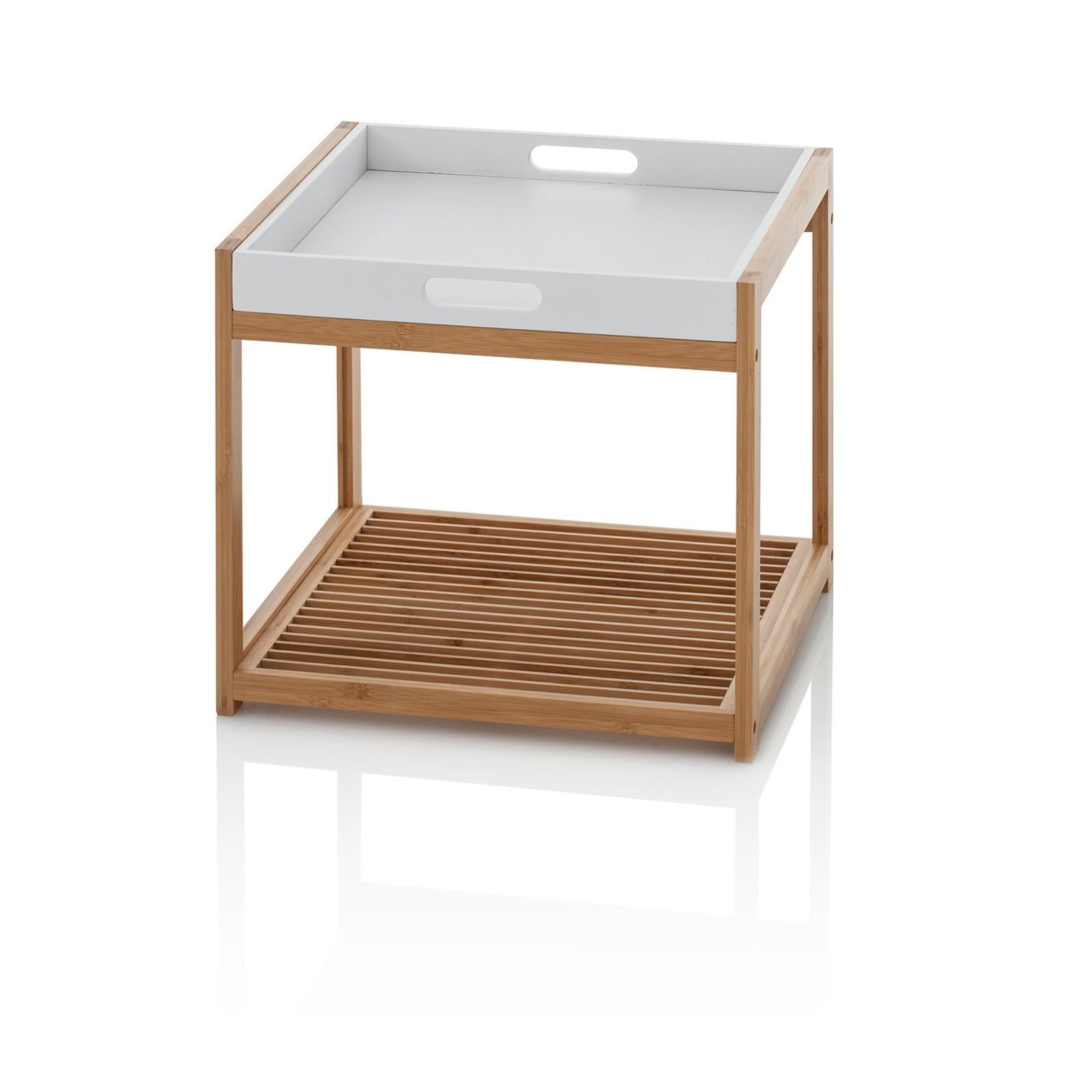 Vassoio per ombrellone da spiaggia KZQ (33 × 33 × 5 cm) - Vassoio da