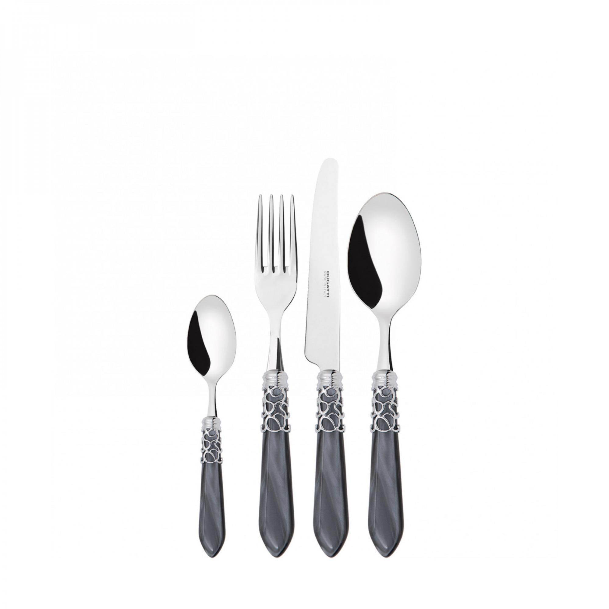 Posate Da Tavola In Acciaio Inox 18/10 - Set 24 Pezzi Per 6 Persone