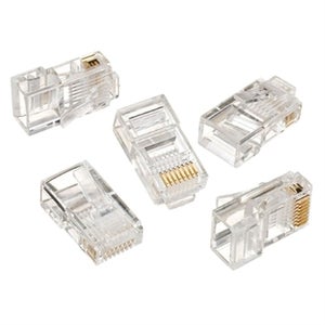 Connettore RJ45 Cat.6 Schermato 8P/8C a Crimpare - Confezione 10 pezzi