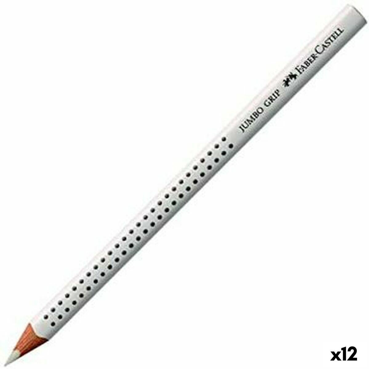 Faber-Castell 201585 - Set di matite colorate, 12 pezzi, idrosolubili, infrangibili, per bambini e adulti