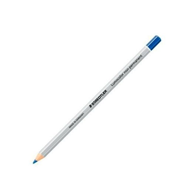 Crayon marqueur Staedtler Lumocolor Non permanent Bleu (12 Unités