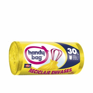 Handy Bag Handy bag sacs poubelle fixation elastique 30l, 80% de